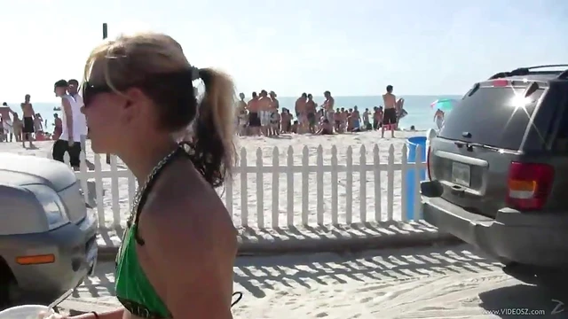 Drunk Amateur Babes in Bikinis Get Wild & Naughty Outdoors Reality Show