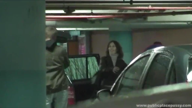 Couple Sneaks Into Garage For Steamy Quick Fuck Encounter