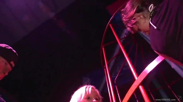 Sexy Amateur Flashers Show Off Hot Asses Dancing Vigorously at Club Nightlife