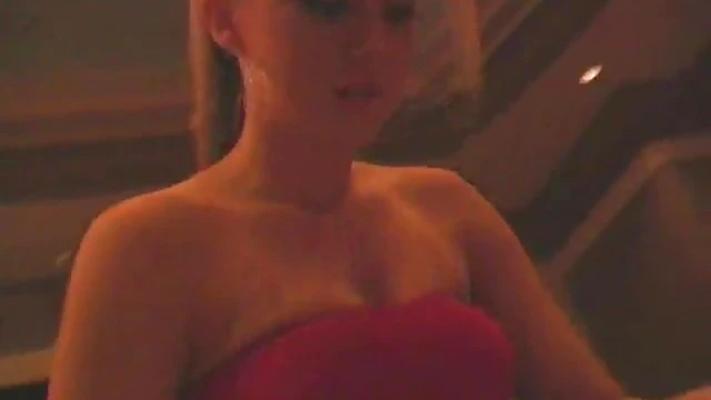 Alison Angel Fingers Her Hot Pussy Sensually On Stage Live Show