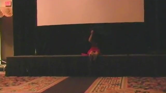 Alison Angel Fingers Her Hot Pussy Sensually On Stage Live Show