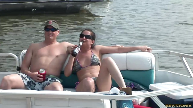 Sizzling Cuties Show Off Sexy Curves at an Electric Bikini Party Night