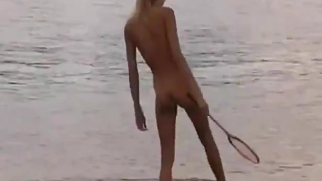 Sensual Girls Explore Blissful Pleasures Together on Nude Beach