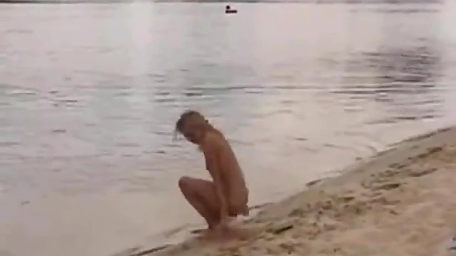 Sensual Girls Explore Blissful Pleasures Together on Nude Beach