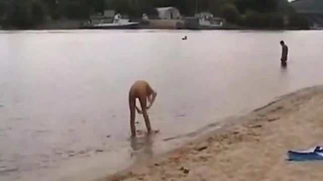 Sensual Girls Explore Blissful Pleasures Together on Nude Beach