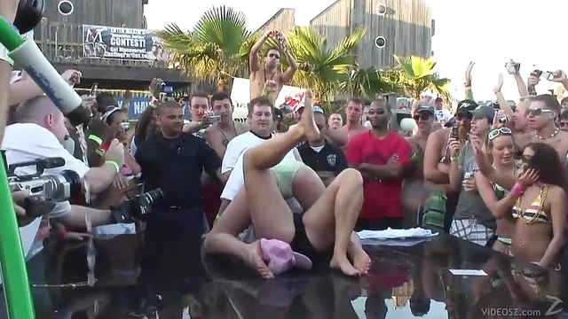 Sexy Hot Babes in Bikinis Get Wild at a Steamy Outdoor Party