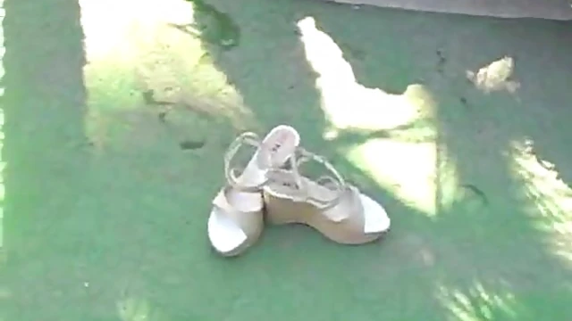 Seductive Blonde Bombshell Shows Off Stunning Tits in Public Spaces