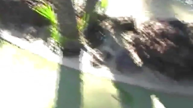 Seductive Blonde Bombshell Shows Off Stunning Tits in Public Spaces