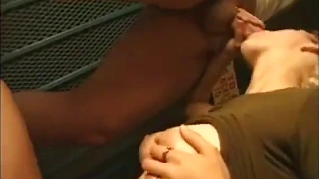 Blonde Bombshell Gives Steamy Public Blowjob Ends With Facial Glory