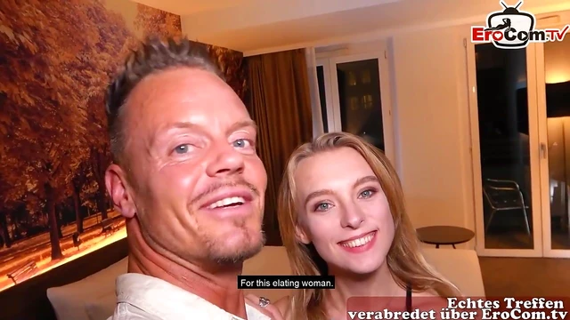 Sexy German College Teen Lily Ray Gets Public Pickup Seduction Thrill