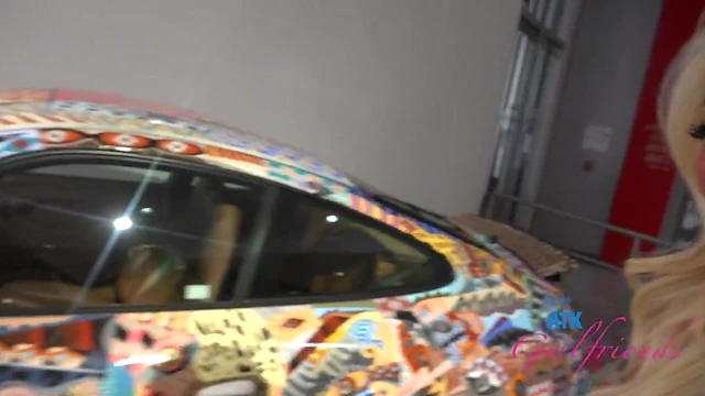 Gia DiBella Seduces Mechanic Amidst Vintage Cars for Steamy Sex Encounter