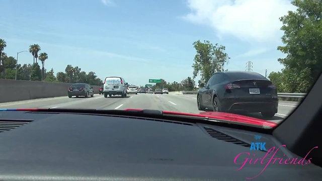 Brooke Johnson's Sexy Green Dress Teases Her Curves Perfectly