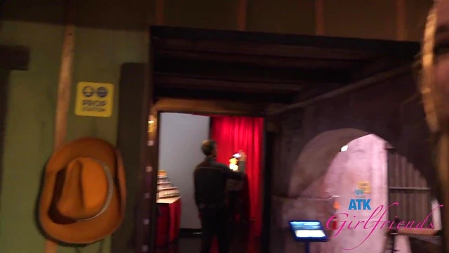 Brooke Johnson's Sexy Green Dress Teases Her Curves Perfectly