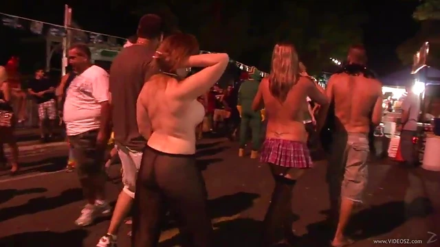 Amateur Babes With Big Tits Pose Seductively Outdoors in Reality Shoot