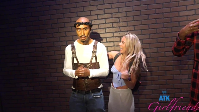 Blonde Cutie Summer Vixen Admires Realistic Mannequin Cocks Seductively