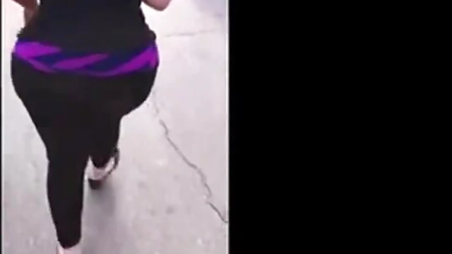 Sexy Big Ass Takes a Scenic Stroll Through City Streets