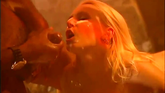 Sexy Porn Star Enjoys Rough Gangbang Sex at Wild Houseparty Night