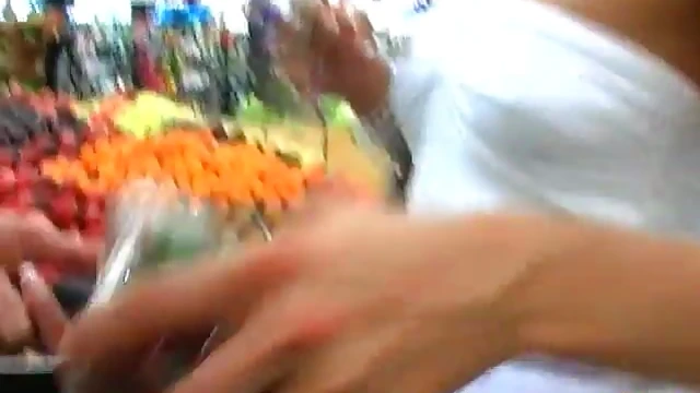 Sizzling Blondes Get Naughty During a Supermarket Shopping Trip