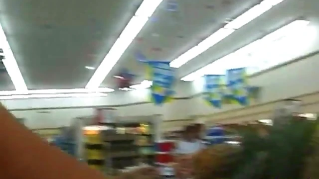 Sizzling Blondes Get Naughty During a Supermarket Shopping Trip