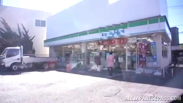 Tight Asian Amateur Gets Pleasured by Stranger's Cock in Car