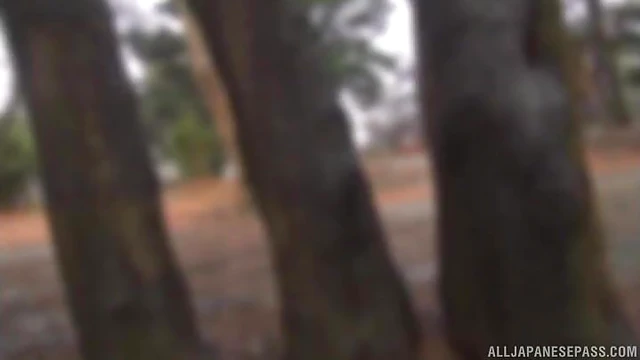 Outdoor Orgasms! Solo Japanese Beauty Pleasing Pussy Publicly