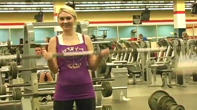 Sexy Alison Angel Shows Off Her Natural Tits at Gym Workout