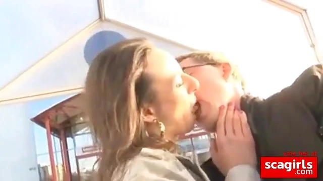Hot Public Sex Scene Captured in Supermarket Parking Lot