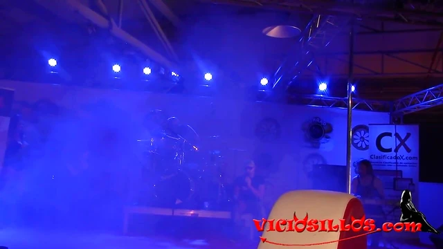Dana Rico Ignites Pornoband Performance at FEDA 2015 Event Showdown