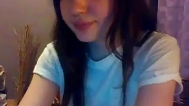 Horny Girlfriend Fingers Her Hairy Pussy Live On Webcam Show