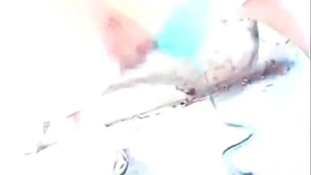 Sexy Asian Babe Rocks Swimsuit in Subway, Goes Naked & Masturbates to Orgasm Bliss!