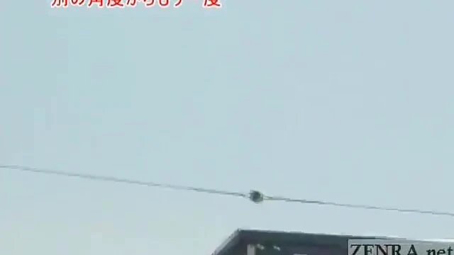 Adventurous Lecherous Japanese Babe Shows Off Naked Body Publicly