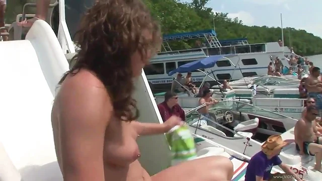 Sexy Booty Babes With Natural Tits Dance Seductively at Outdoor Party Bash