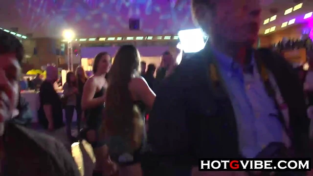 Blonde & Brunette Spanish Beauties Get Fingered In Public Heat