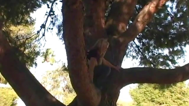 Outdoor Action! Busty Teen Teases in Tight Jeans & Plays with Juicy Tits