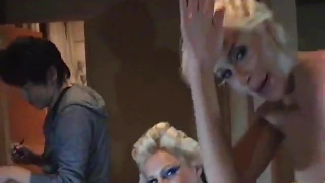 Big-Breasted Blonde Puma Swede Takes Charge in Reality Action Scene