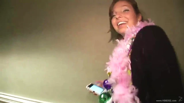 Caught Blonde in Bra Gets Sexy on Hidden Cam During Wild Party Clip