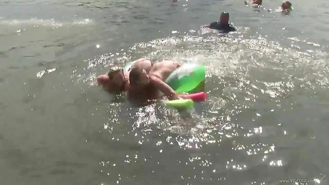 Sultry Lesbian Showcasing Her Perfect Body Gets Pussy Licked Publicly