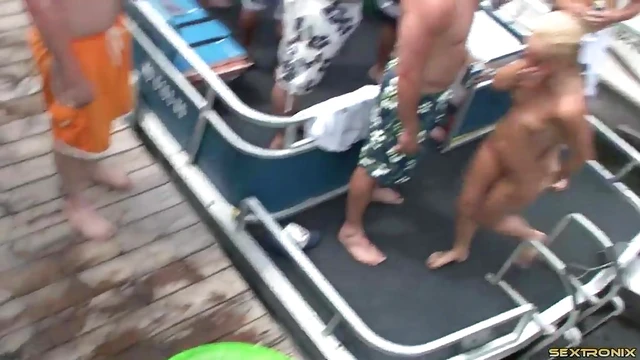 Pierced Nipple Star Shows Off Her Perfect Tits Outdoors Seductively