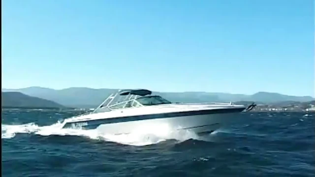 Sexy Brunette Christina Bella Takes Two Dicks Deep While Boating Fast