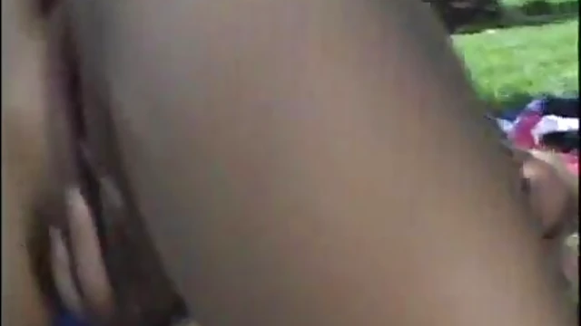 Outdoor Sex Session Ends With a Messy Cum Shot Delightfully