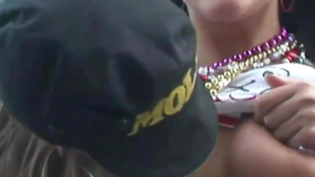 Naughty Girls Show Off Their Big Tits at Carnival Reality Porn Scene