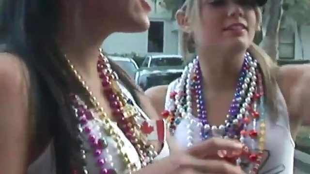 Naughty Girls Show Off Their Big Tits at Carnival Reality Porn Scene