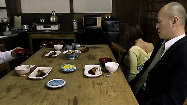 Hot Big-Breasted Japanese Milf Gives Sensual Titjob To Lucky Man