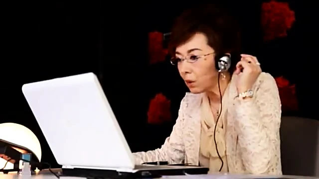 Hot Mature Japaness Slut Rides Big Cock Through Her Wet Hairy Pussy