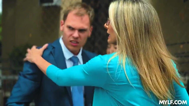 Cory Chase's Dirty Wife Fantasies Come True With Multiple Guys' Frenzy