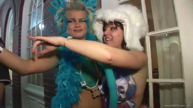 Hot Babes With Big Tits Get Wild At Party Reality Shoot Outdoors