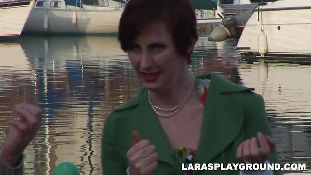 UK Amateur Gets Double Teamed by Two Horny Strangers in Hot Action