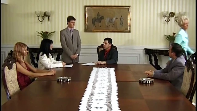 Office Bosses Swap Secretaries for Steamy Forbidden Sex Adventures