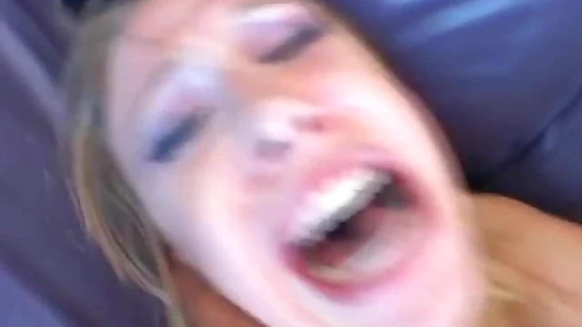 Passionate Allison Gets Double Penetrated While Deep-Throat Blowjob Thrills