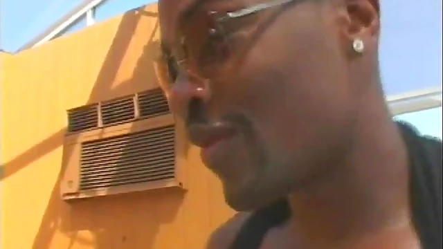 Sizzling Brunette Tempts & Rides Three Muscular Black Men Hard